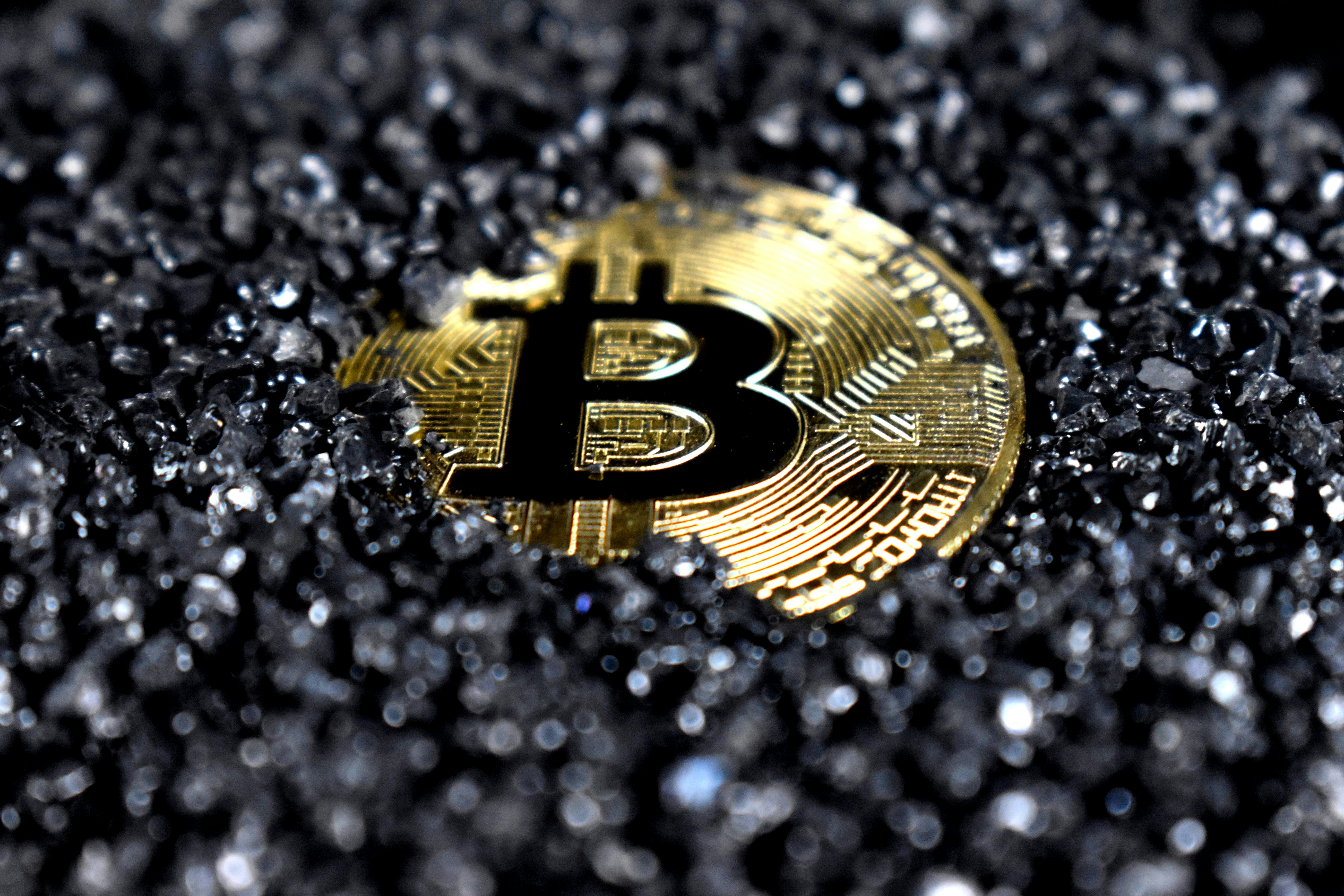 Physical Bitcoin coin